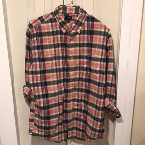 J. Crew plaid shirt